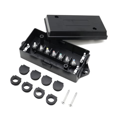 pj trailer junction box|waterproof trailer junction box.